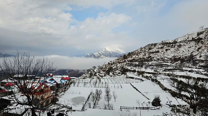 snowfall in uttarakhand