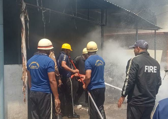 Fire broke out in Dehradun's restaurant